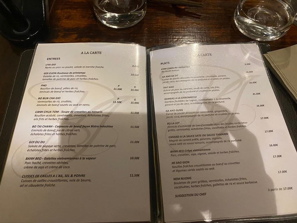 Bistro Indochine - Menu Image 3
