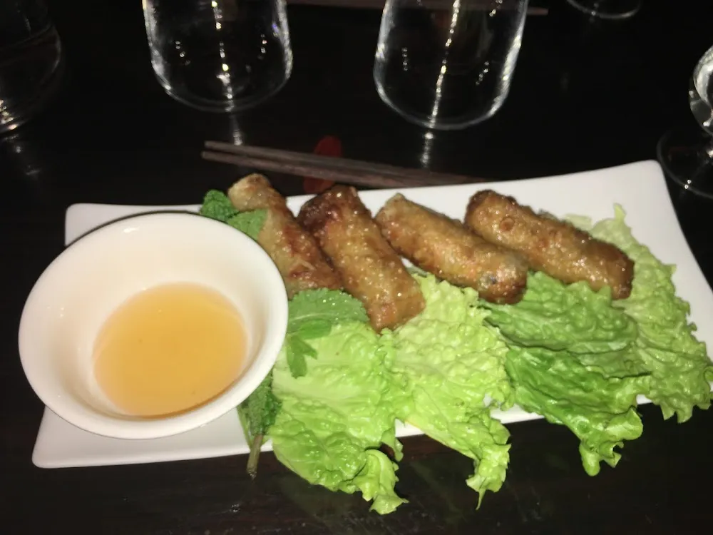 Plat de Nems Au Poulet